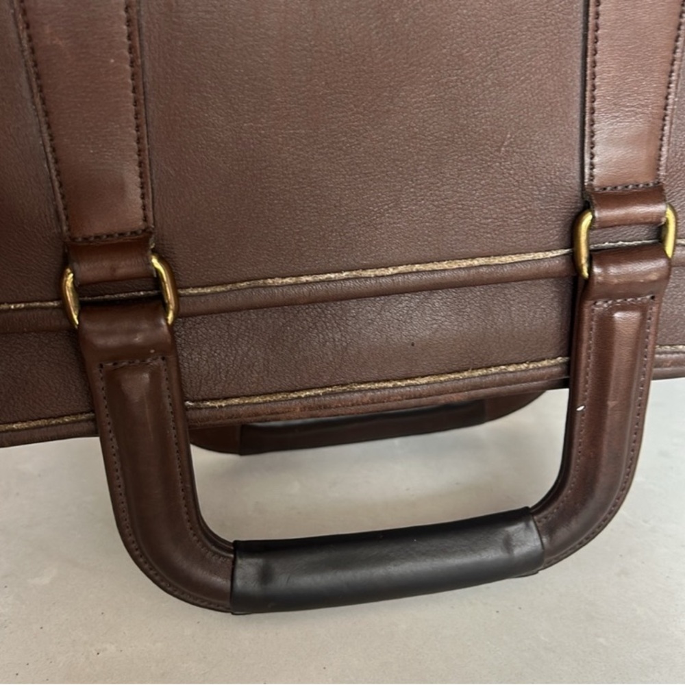 Vintage Coach Brown Leather Briefcase - Picture 7 of 14